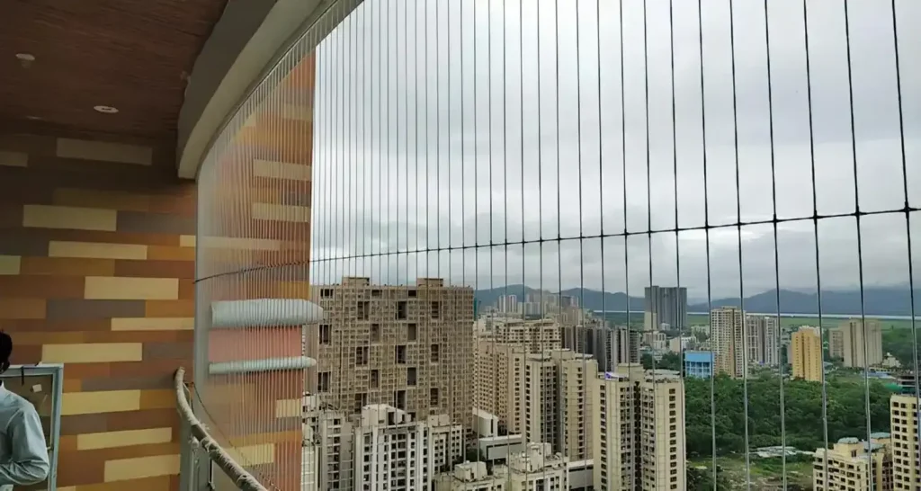 Nexo Netting’s Invisible Grills for Balcony in Bangalore